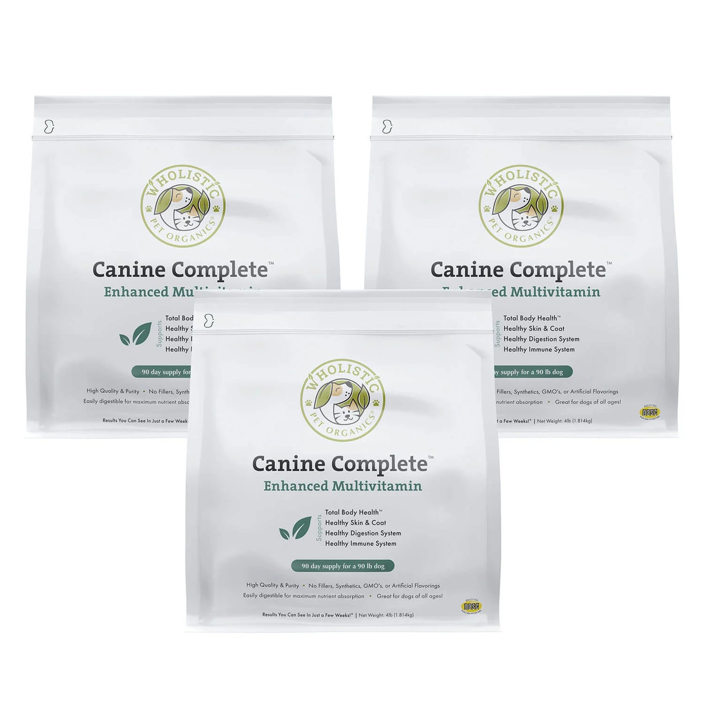 Wholistic Pet Organics Canine Complete Skin & Coat Formula