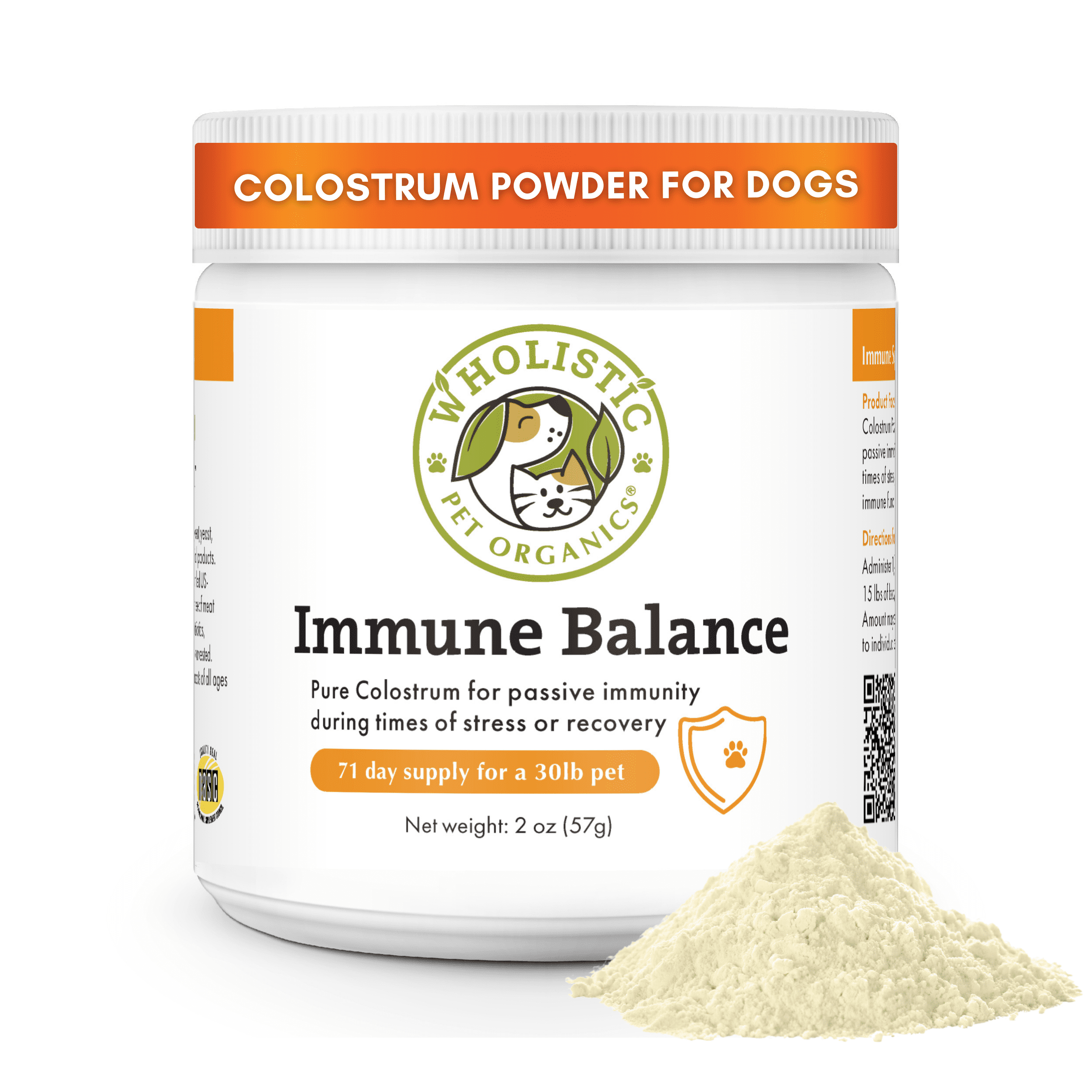 Wholistic Pet Organics Immune Support for Dogs