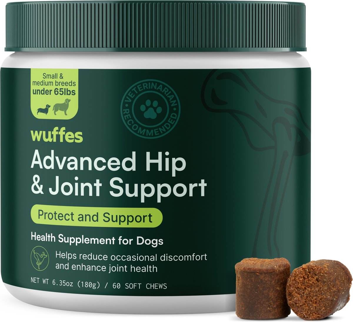 Wuffes Advanced Hip & Joint Support for Dogs