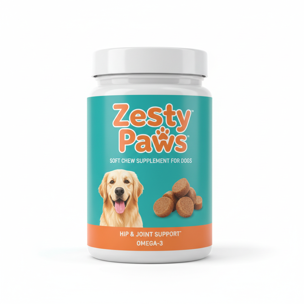 Zesty Paws Senior Advanced Multi-Vitamin Bites for Dogs