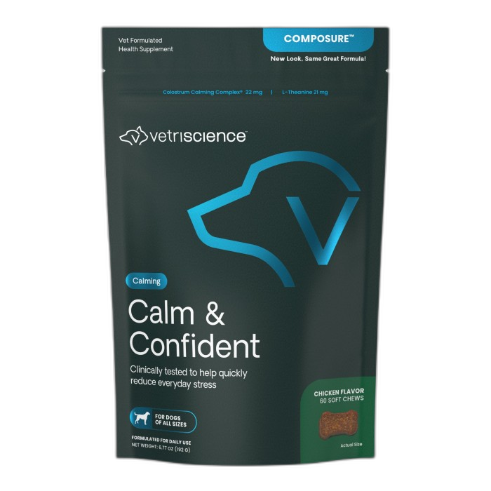 VetriScience Composure Calming Chews for Dogs