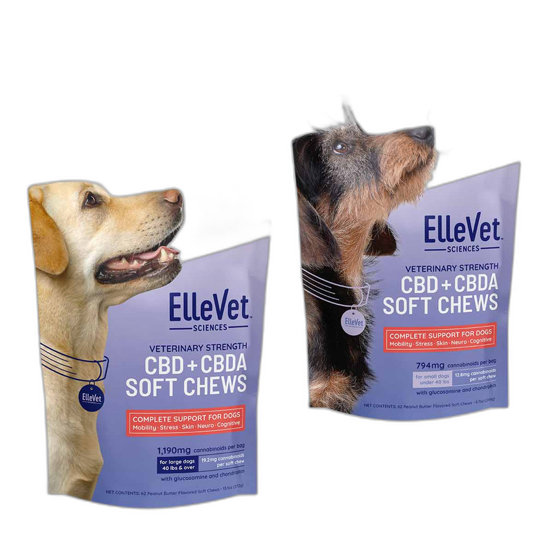 ElleVet Sciences CBD+CBDA Soft Chews for Dogs by ElleVet Sciences