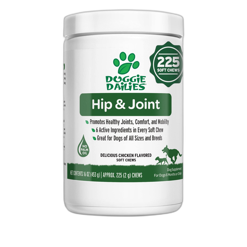 Doggie Dailies Advanced Hip & Joint Supplement for Dogs