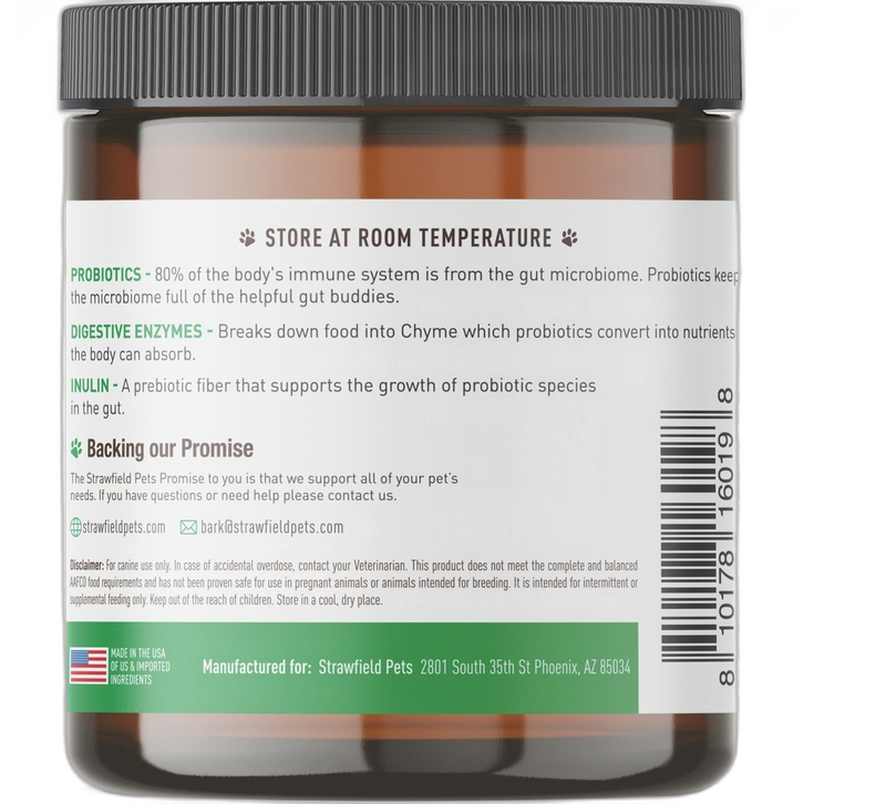 Strawfield Pets Probiotics for Dogs