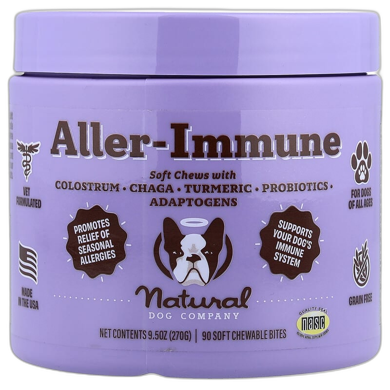 Natural Dog Company Aller-Immune Bites pet supplement