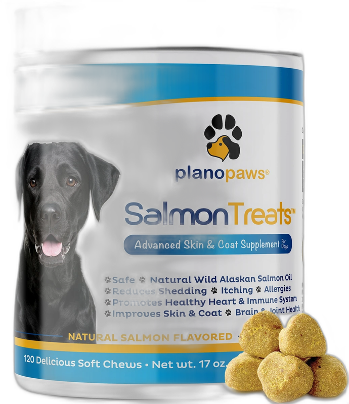 Plano Paws Omega 3 for Dogs - Allergy & Itch Relief Chews pet supplement