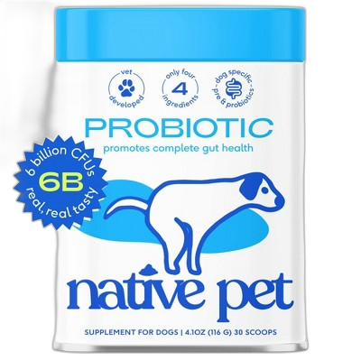 Native Pet Probiotic Powder for Dogs