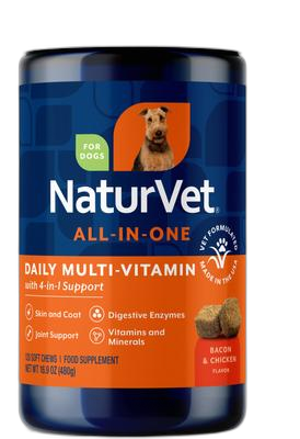 NaturVet All-in-One 4-IN-1 Support for Dogs pet supplement