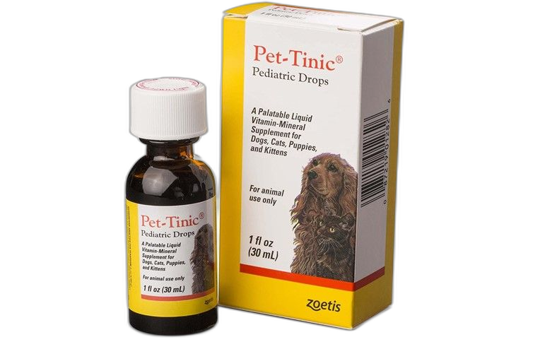 Zoetis Pet-Tinic Pediatric Drops digestive health supplement
